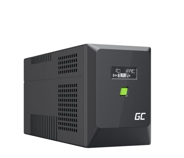 Green Cell UPS PowerProof (2000VA/1400W, LCD) - 1364735 - zdjęcie 2